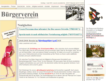 Tablet Screenshot of bv-worzeldorf.de